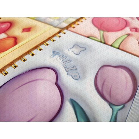 29- Füzet spirál Tulipán A/5 1801-5