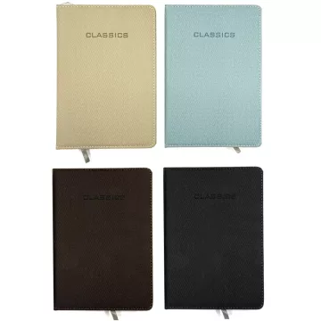 28- Notesz A/5 Classics, 4 színben - 187-25
