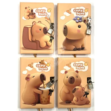 28 - Emlékkönyv A5 lakatos Capybara - 1903-1