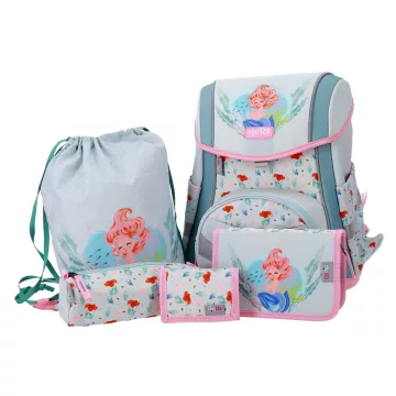 R- Iskolatáska szett 4 darabos Premium - Hableány