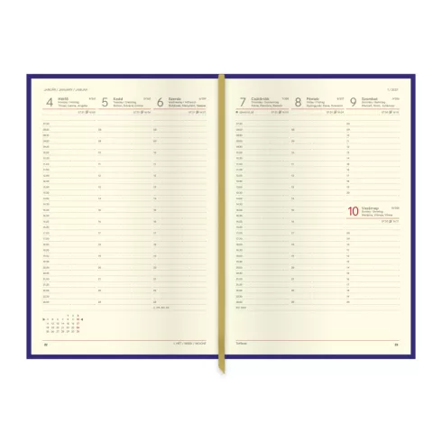24- Heti agenda B/5 TT Ace (A011) - 5 féle színben