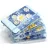 28 - Notesz gumis A6 Blue Flower - 5702-26