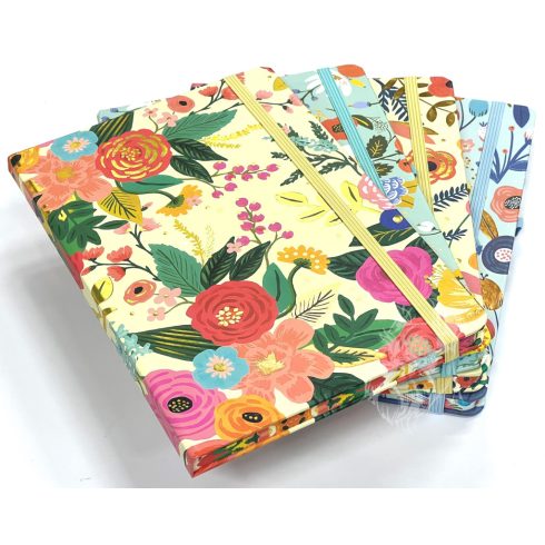 28 - Notesz A5 gumis Flower - 5703-16