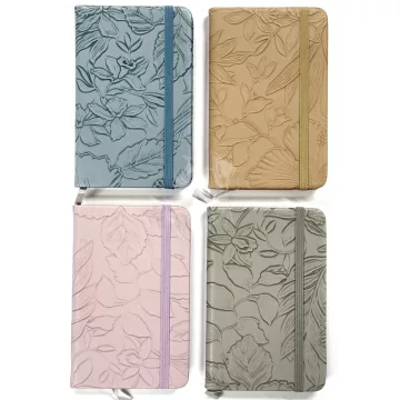 28- Notesz A/6 gumis virágos - 5802-4