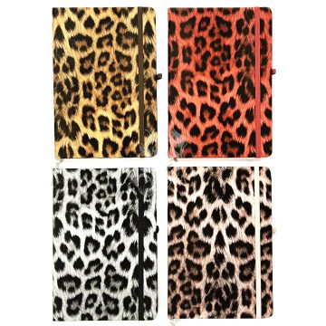 28- Notesz A5 gumis Panther - 5803-14