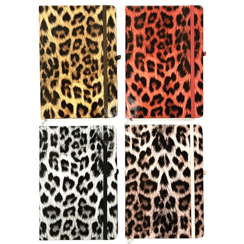 28- Notesz A5 gumis Panther - 5803-14