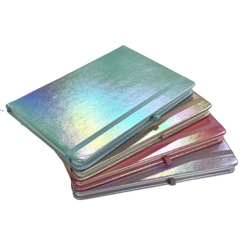 28- Notesz A5 gumis, gyöngyház - 5803-24