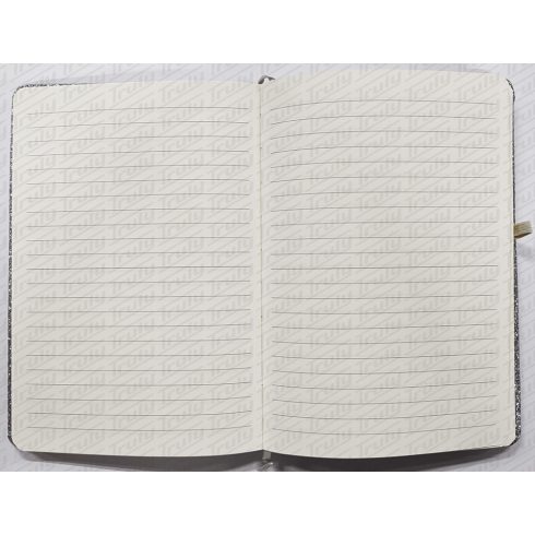28- Notesz A5 gumis Glitter - 5803-8