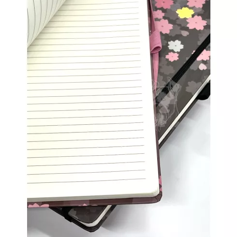 28- Notesz gumis A/4 virágos - 8800-12