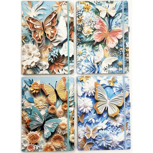 28- Notesz Butterfly A/4 8800-7