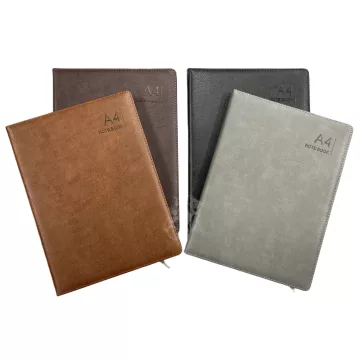 28- Notesz A/4 műbőr, 4 színben - 100-1