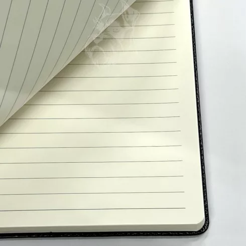 28 - Notesz A/4 műbőr vonalas, 2 színben - 100-2