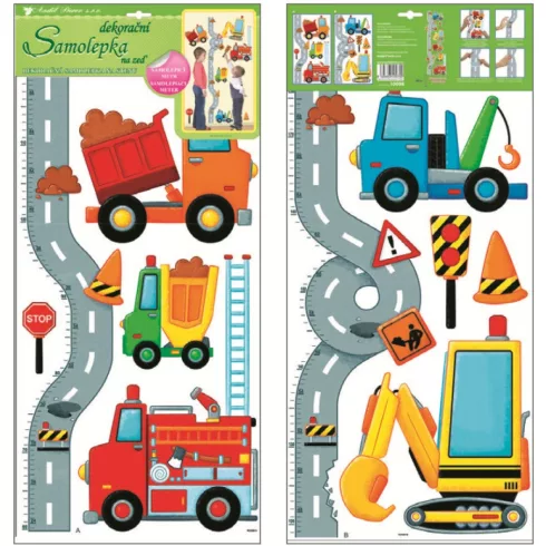 R - Falmatrica magasságmérővel 120 x 32 cm - 2 mintával