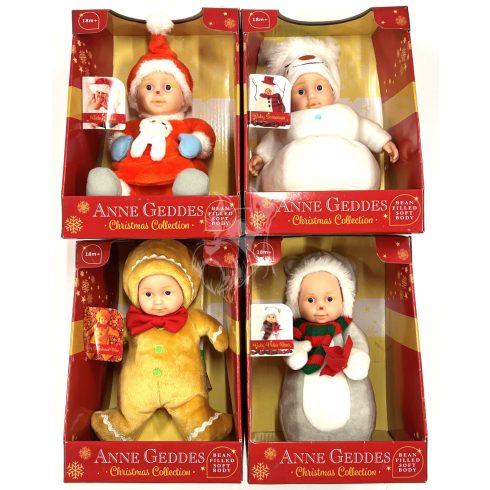 Baba Anne Geddes 23cm karácsonyi - 4 féle