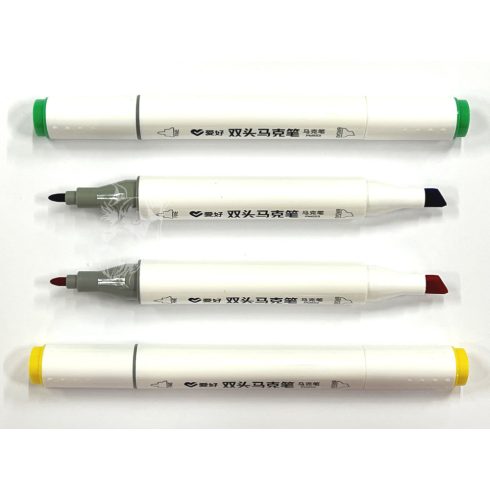 06- Dekormarker szett kétvégű Aihao 108 darabos - PM553-108