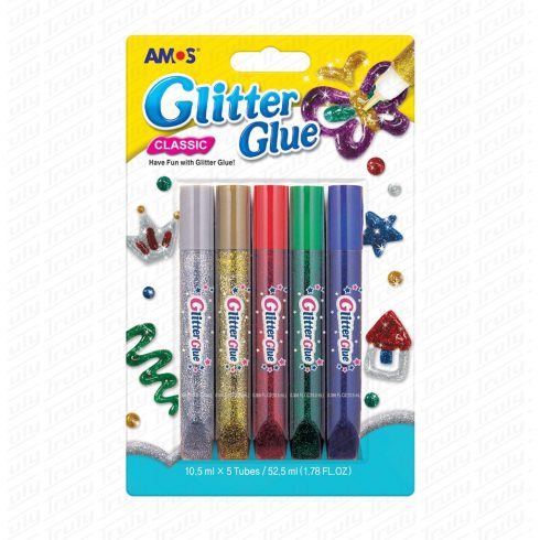 28- Amos ragasztó glitter szett 5-ös