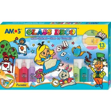 28- Üvegfesték szett Amos 13 x 22 ml - GD22P13WM