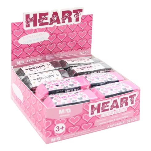 32- Radír M&G Heart