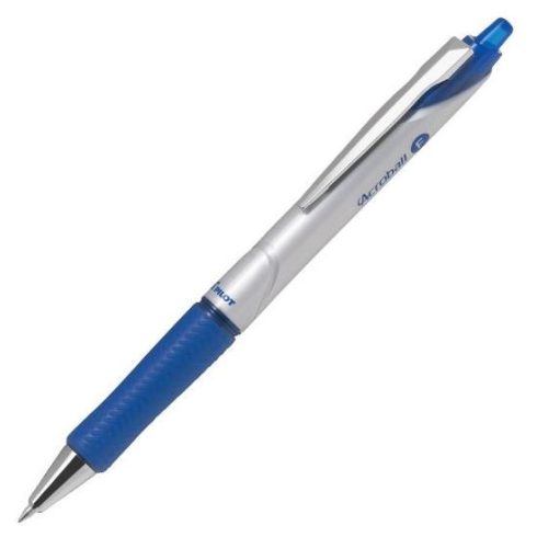 01- Golyóstoll Pilot Acroball Metal Clip - kék