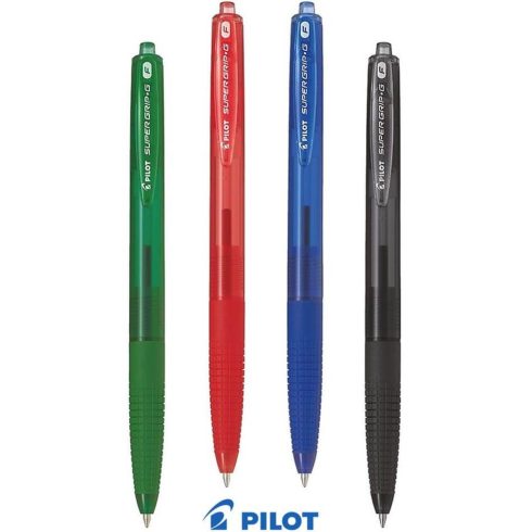 01- Pilot golyóstoll Super Grip nyomógombos