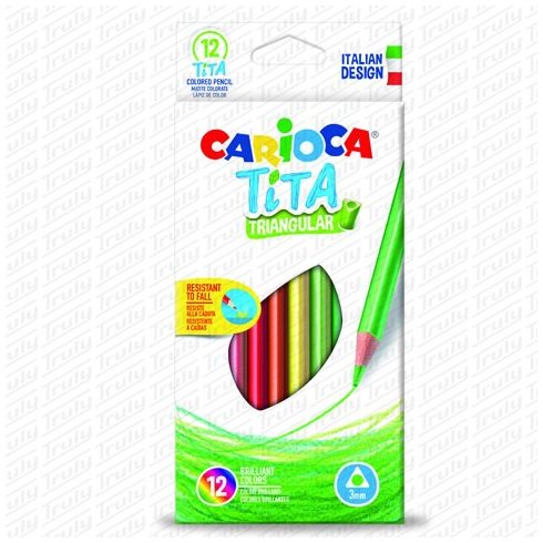 32- Színes ceruza Carioca 12 darabos Tita - 42786