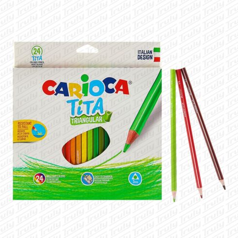 32- Színes ceruza Carioca 24 darabos Tita - 42787