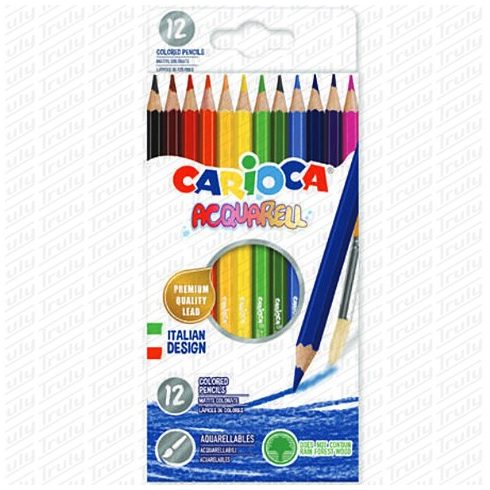 32- Színes ceruza Carioca 12 darabos Aquarell - 42857