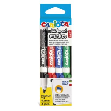 32- Filc táblaíró Carioca 4 darabos (4,5 mm) - 42878