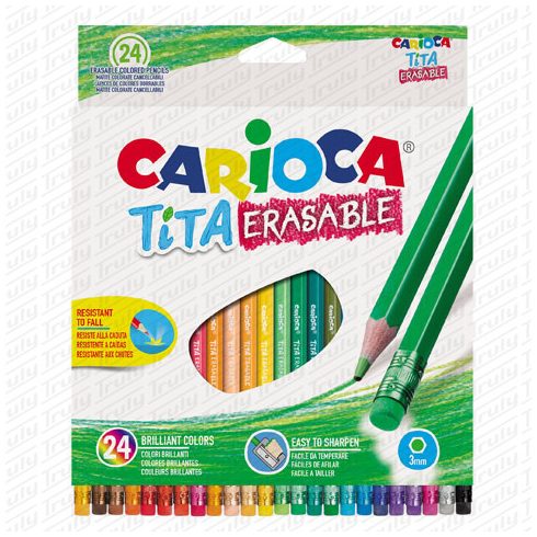 32- Színes ceruza Carioca 24 darabos radíros - 42938
