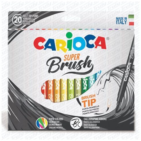 32- Filc Carioca ecsetes 20 darabos Super Brush - 42968