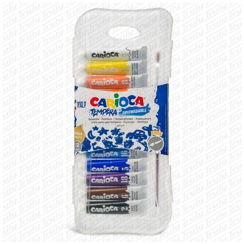 33- Tempera Carioca tubusos 12 x 7,5 ml - KO012/A