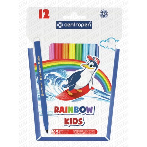 21- Filc Centropen Rainbow Kids 12 darabos - 7550/12