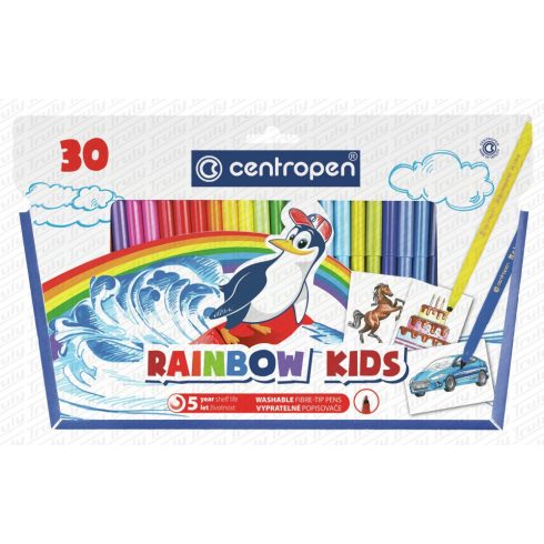 21- Filc Centropen Rainbow Kids 30 darabos - 7550/30
