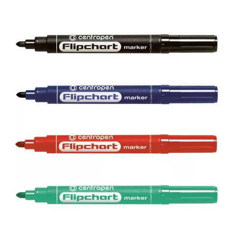 21- Flipchart marker Centropen 4 darabos - 8550/4