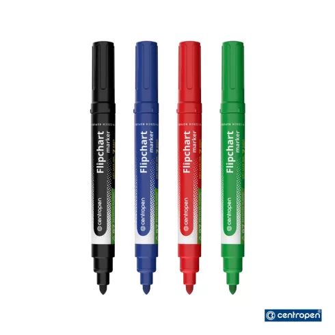 21- Filc Flipchart Centropen - 4 színben - 8550