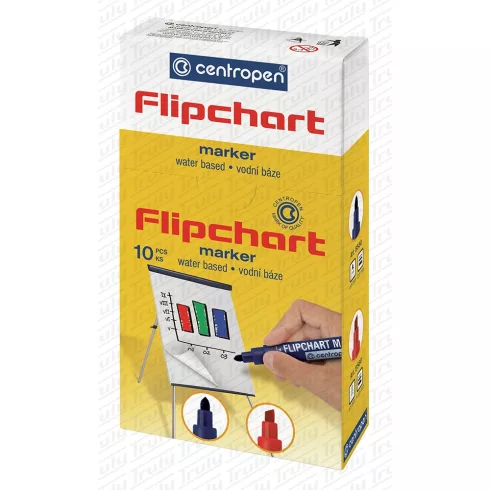 21- Filc Flipchart Centropen - 4 színben - 8550