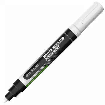 21- Filc permanent Centropen fehér vastag - 8586