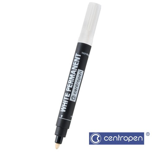 21- Filc alkoholos Centropen fehér vastag - 8586