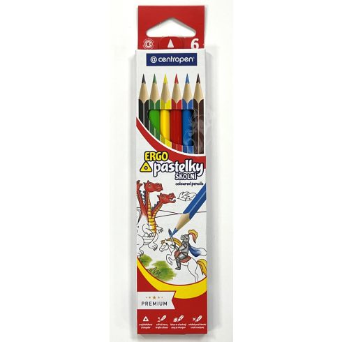 21 - Színes ceruza Centropen 6 darabos - 9521/6