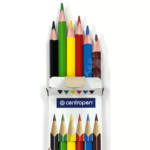 21- Színes ceruza Centropen 6 darabos - 9521/6