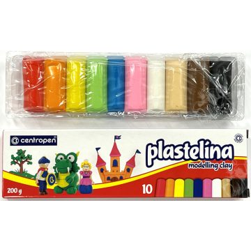 21 - Gyurma Centropen színes 10 darabos, 200 gr - 9560