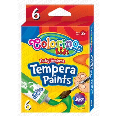 27- Tempera tubusos Colorino 6 x 12 ml - 68390
