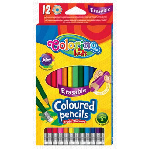 27- Colorino színes ceruza 12 darabos radíros 87492