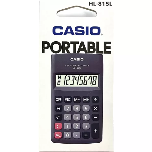 04 - Számológép Casio zseb HL-815L