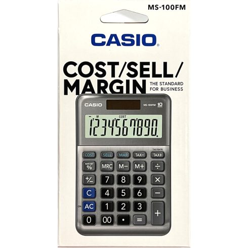 04 - Számológép Casio asztali MS-100FM