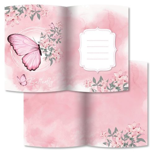 29 - Emlékkönyv A/5 lakatos, glitteres - 10 mintával