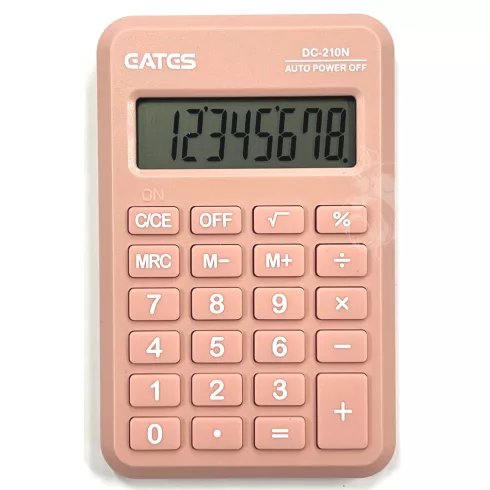 04- Számológép Eates zseb, 4 színben - DC-210N