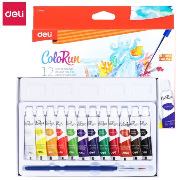 08- Tempera Deli tubusos Color Run 12x5 ml - DEC18-12