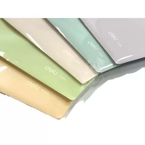 09- Irattasak patentos Deli A4 Colorful - F104