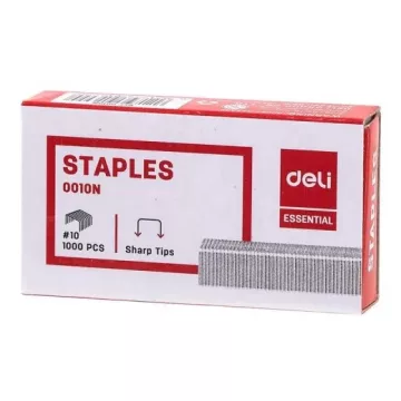 08- Tűzőkapocs Deli No.10 - 0010